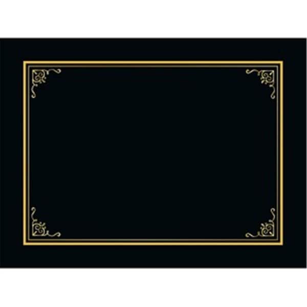 Inkinjection 8.5 x 11 in. Tree Free Document Cover, Black IN2490579 - main